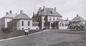 Early image of Mary Hitchcock Memorial Hospital