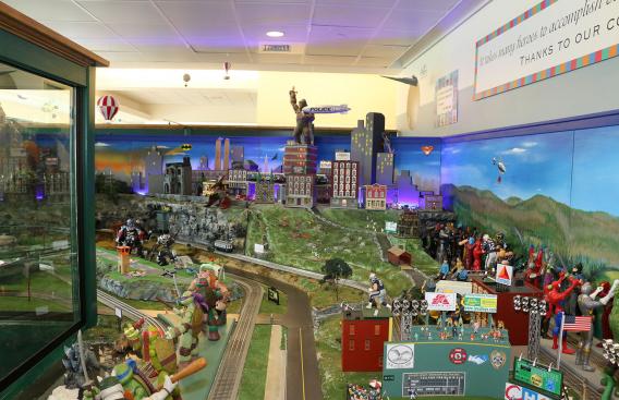 CHaD Train diorama