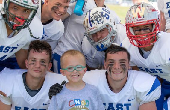 CHaD Football game players