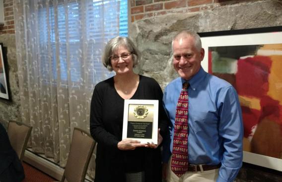 Deb Samaha and Dr. Steve Chapman