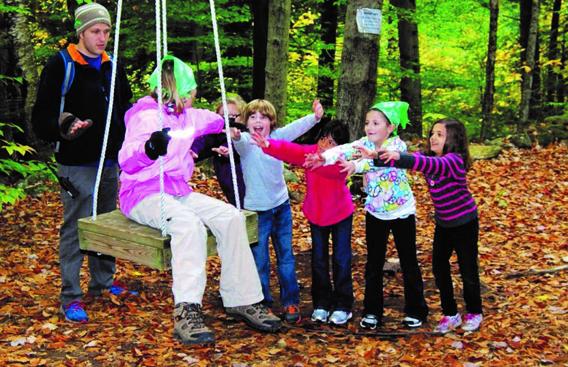 kids at camp