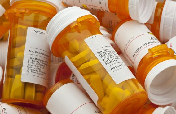 prescription bottles