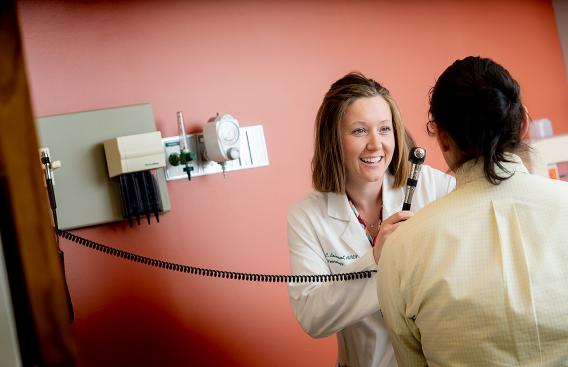 Jillian Belmont and patient