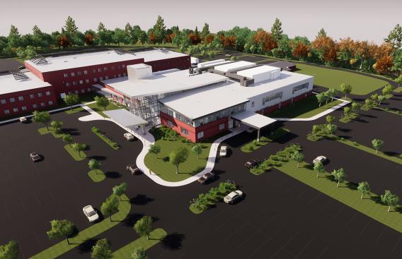 Artist rendering for Manchester expansion