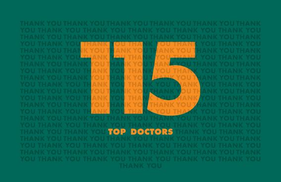 Top Docs 2020 Thank You graphic