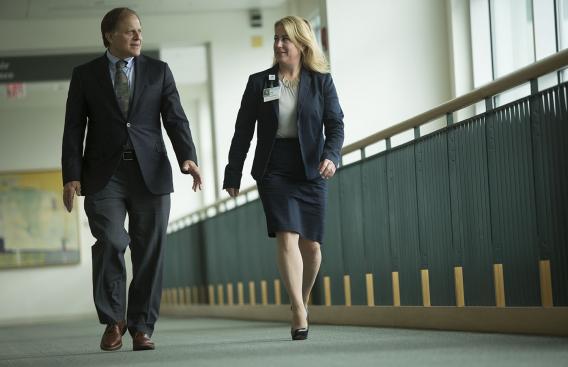 Rich Rothstein and Leigh Burgess