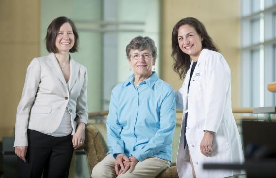 Mary Jo Turk, PhD, Nancy Calder, and Christina Angeles, MD