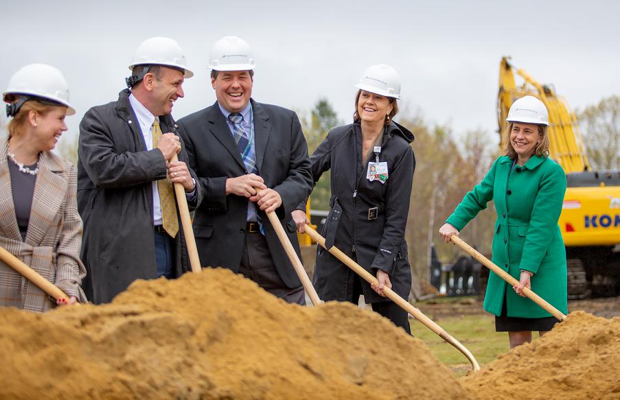 D-H Manchester expansion groundbreaking include state-of-the art operating rooms, including ones dedicated for pediatric patients.